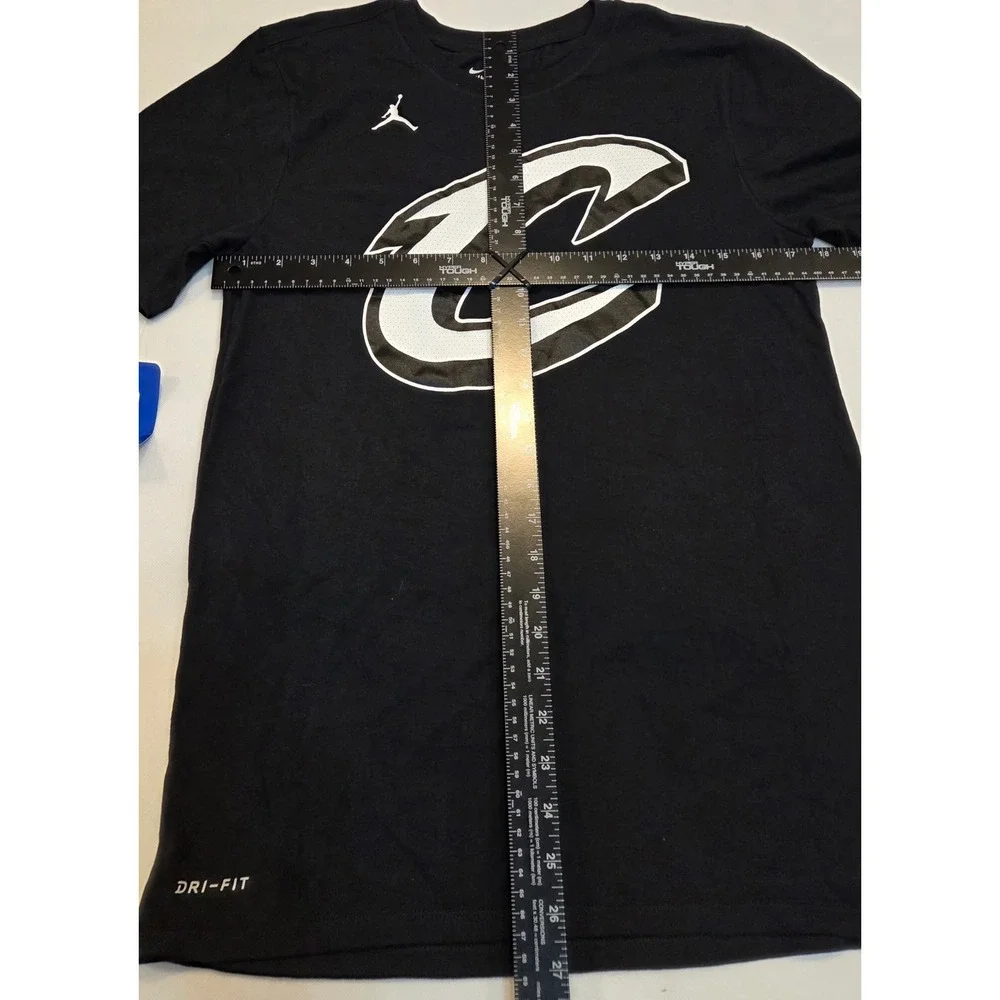 Jordan NBA All Star James Player Tee Mens Small Black New 924432-010 Cavs 23